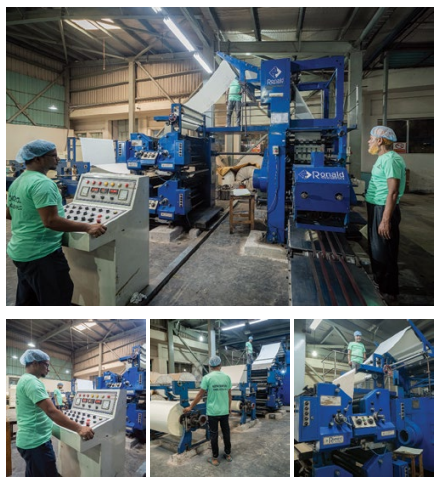 2 Color web offset Machine